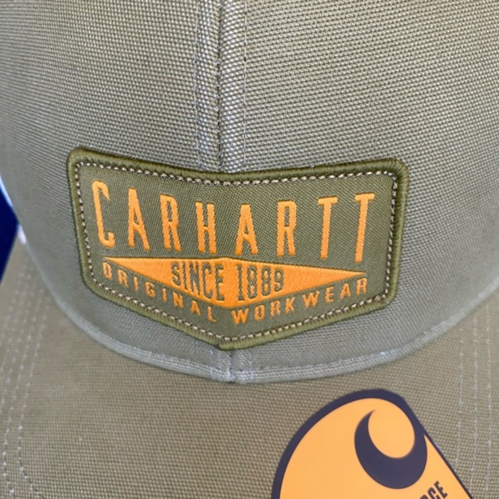 NEW CARHARTT canvas workwear SnapBack! UNISEX- this deign no longer avail online